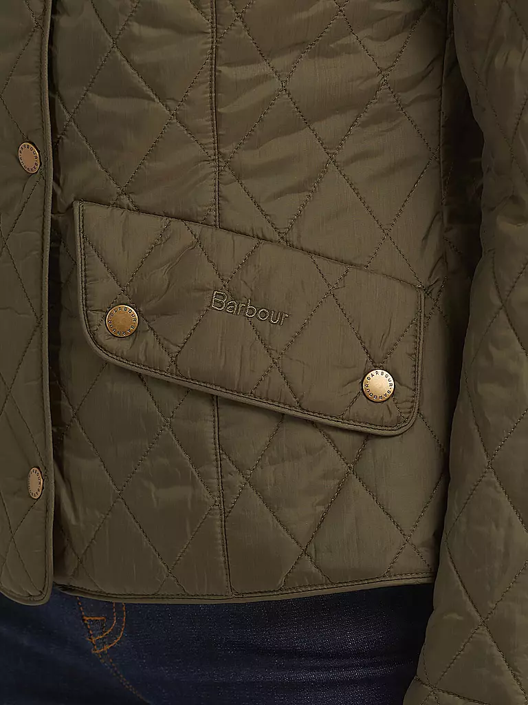 BARBOUR | Steppjacke FLYWEIGHT CAVALRY
Marke: BARBOUR
Farbe: olive
Kategorien: Mode,Damen
Tags: Große Größen

Materiale: Poliestere / Poliammide
Collo: Collo alla coreana
Stile: Casual
Dettagli: Impunture | Oliva