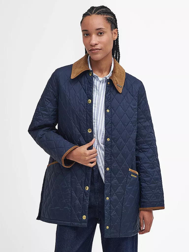 BARBOUR | Steppjacke MODERN LIDDESDALE | Blu scuro