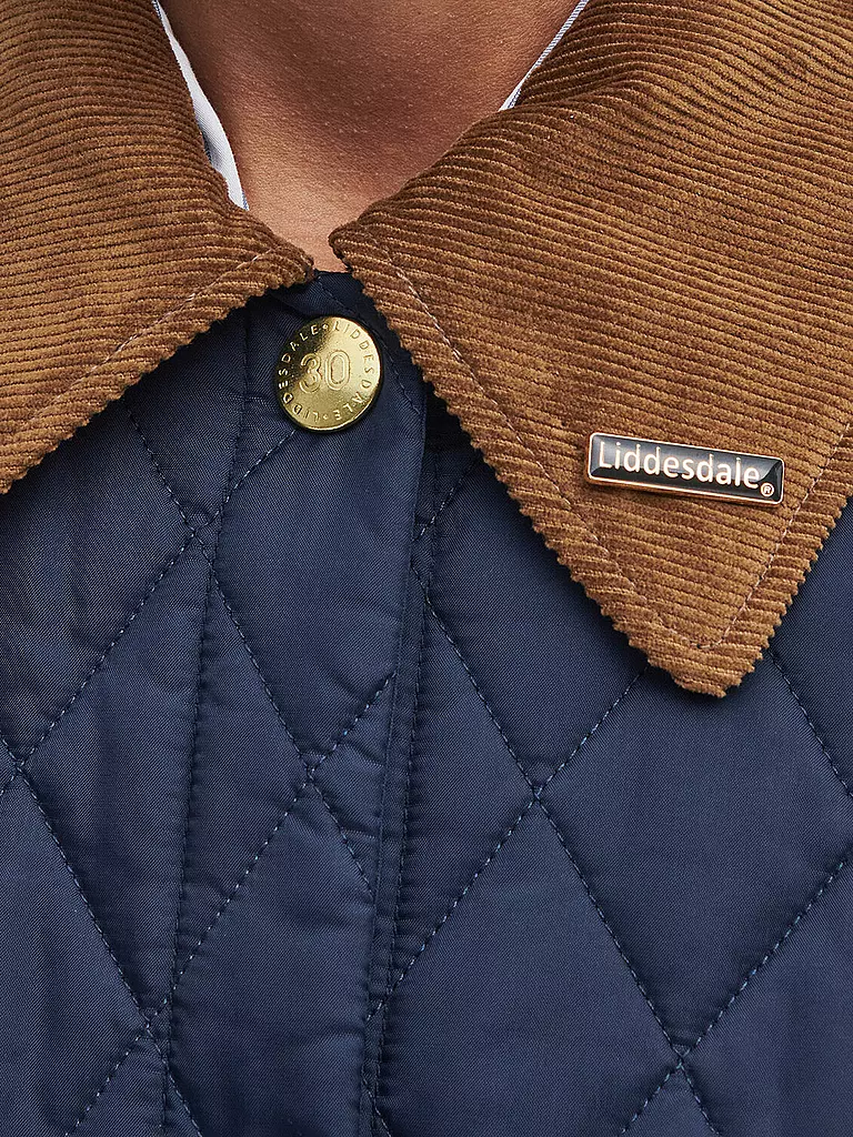 BARBOUR | Steppjacke MODERN LIDDESDALE | Blu scuro