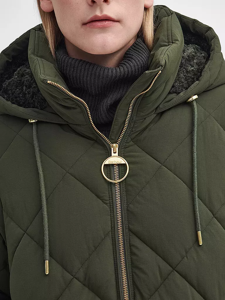 BARBOUR | Steppmantel KIRKTON | Oliva