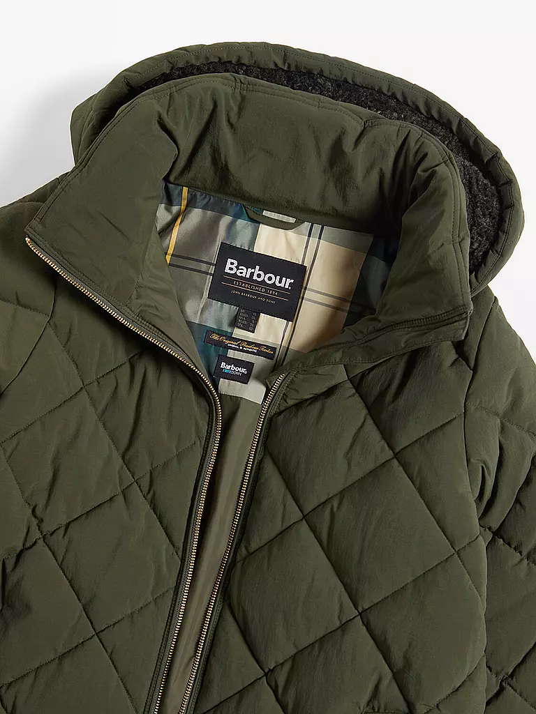 BARBOUR | Steppmantel KIRKTON | Oliva
