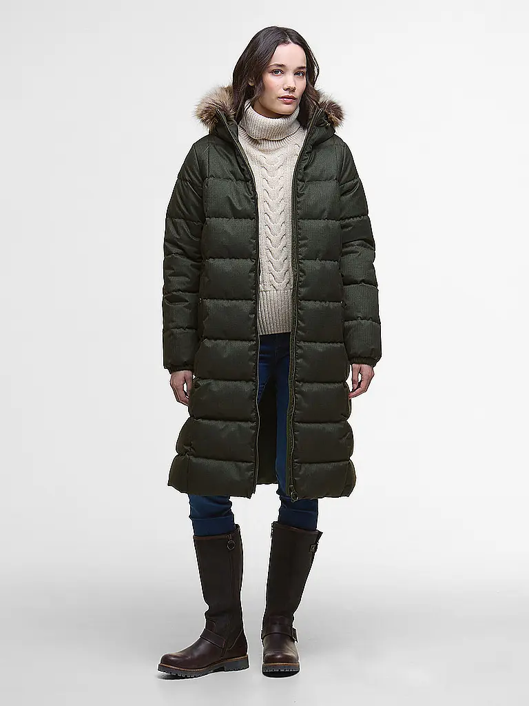 BARBOUR | Steppmantel MARJORAM | Oliva
