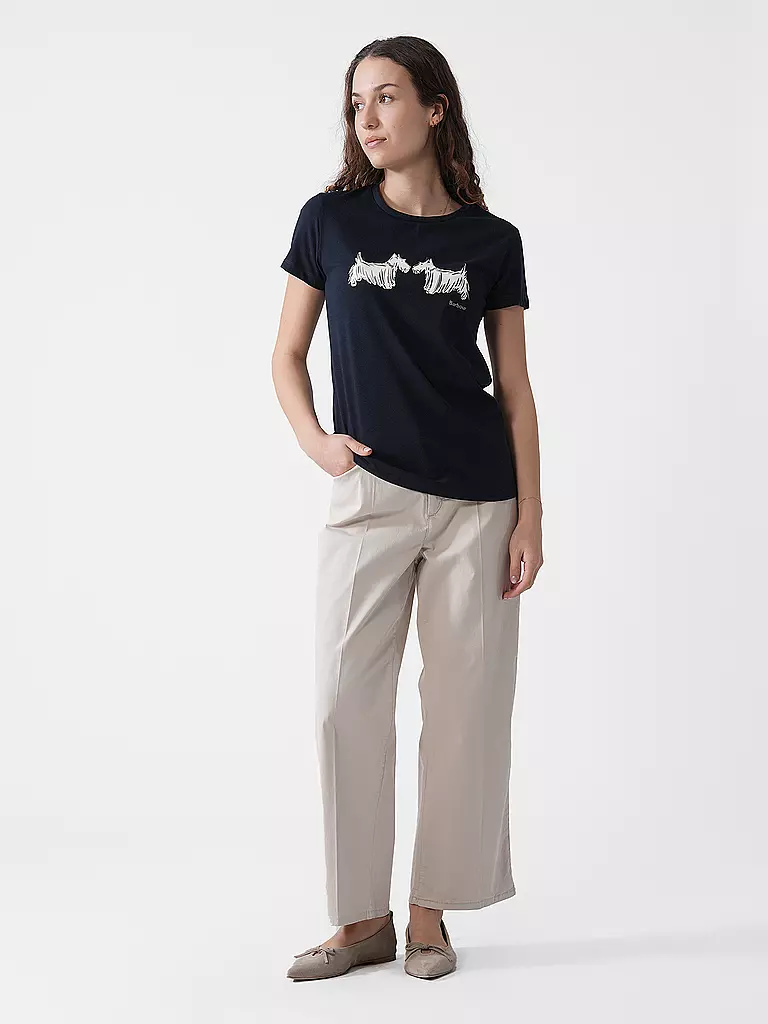 BARBOUR | T-Shirt HIGHLANDS | Blu scuro