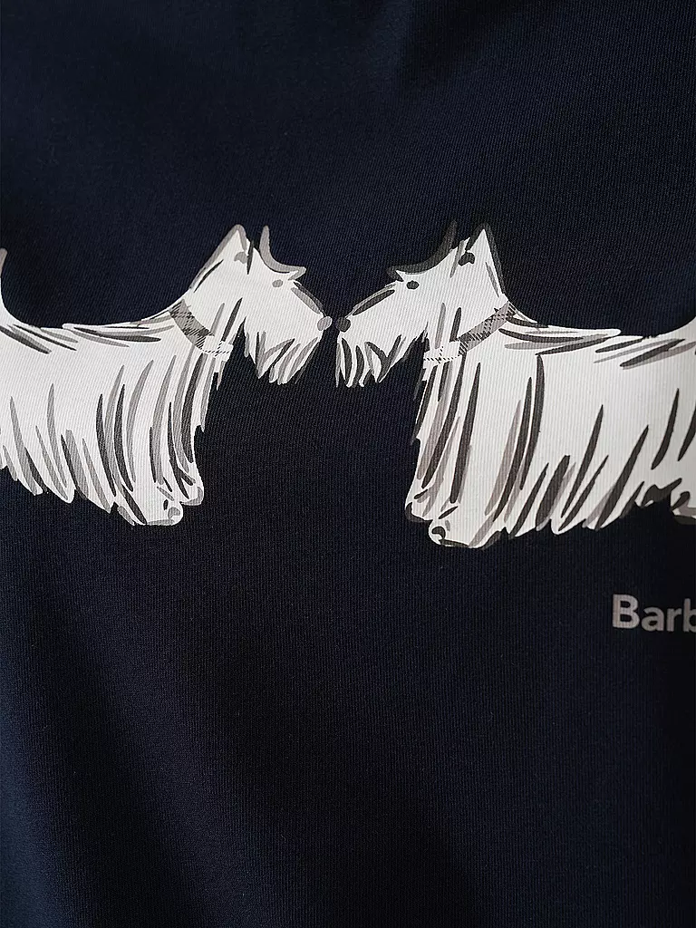 BARBOUR | T-Shirt HIGHLANDS | Blu scuro