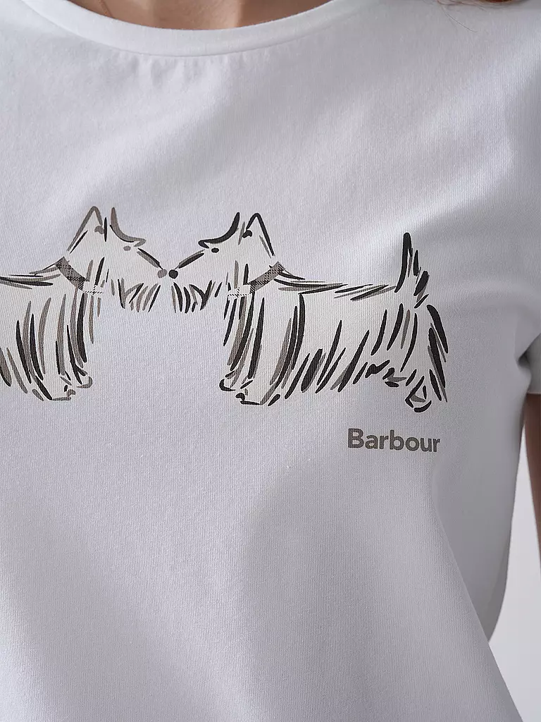 BARBOUR | T-Shirt HIGHLANDS | Bianco