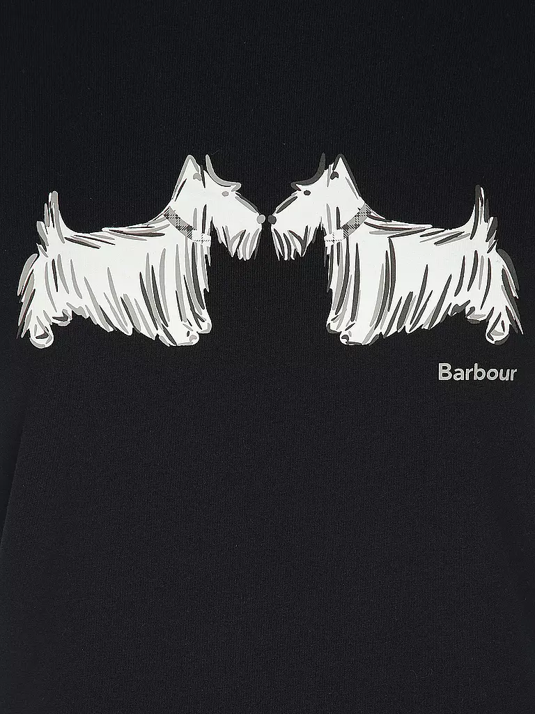 BARBOUR | T-Shirt HIGHLANDS | Blu scuro