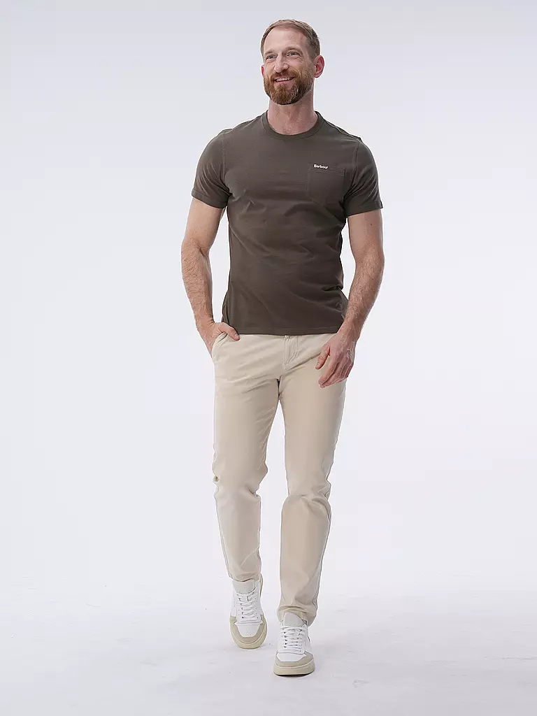 BARBOUR | T-Shirt LANGDON | Grigio