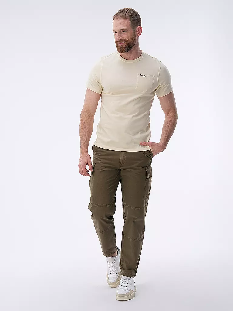 BARBOUR | T-Shirt LANGDON | Crema