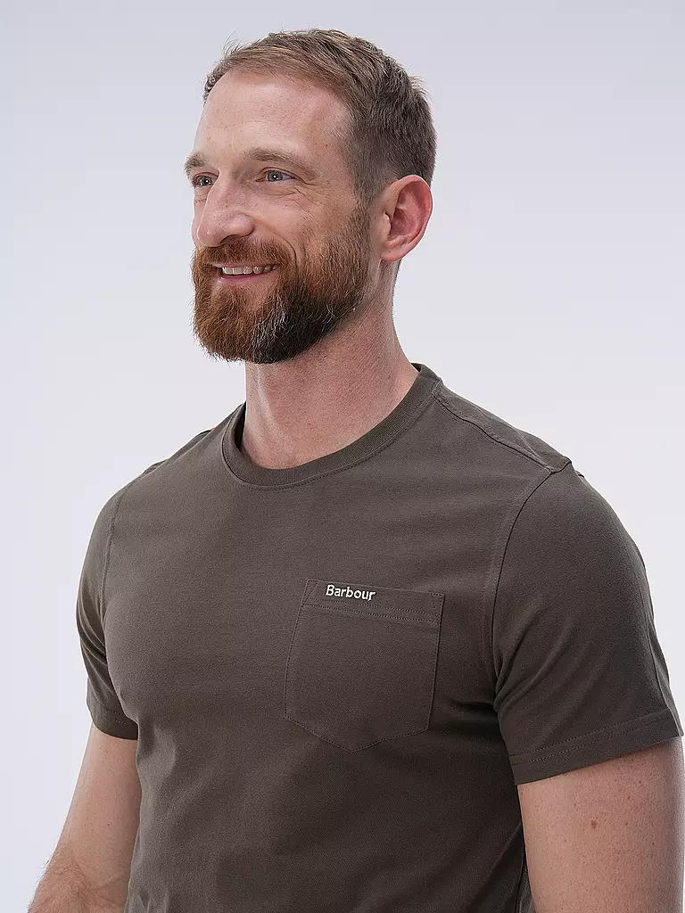 BARBOUR | T-Shirt LANGDON | Grigio