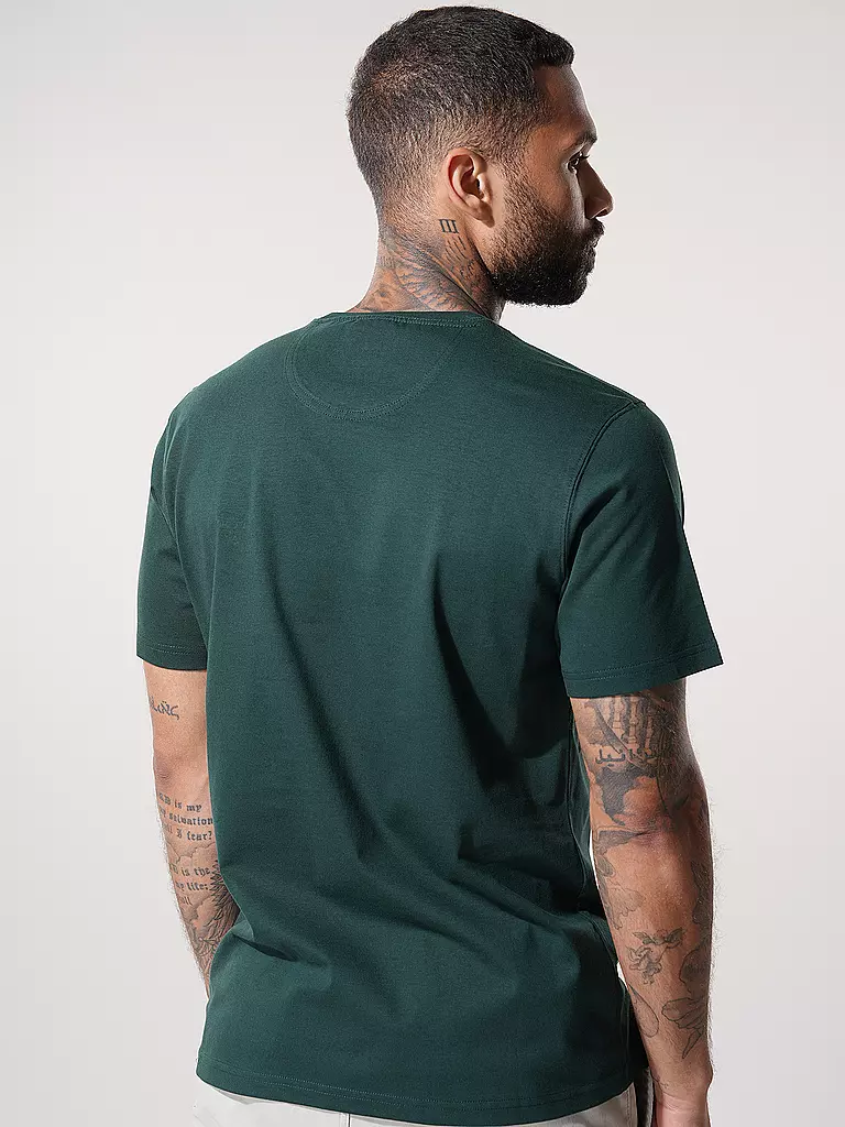 BARBOUR | T-Shirt Regular Fit | Verde scuro