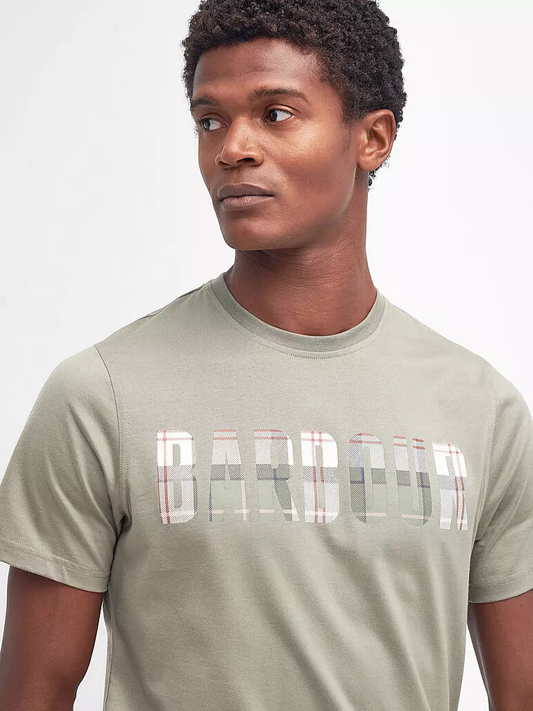 BARBOUR | T-Shirt THURNFORD | Verde chiaro