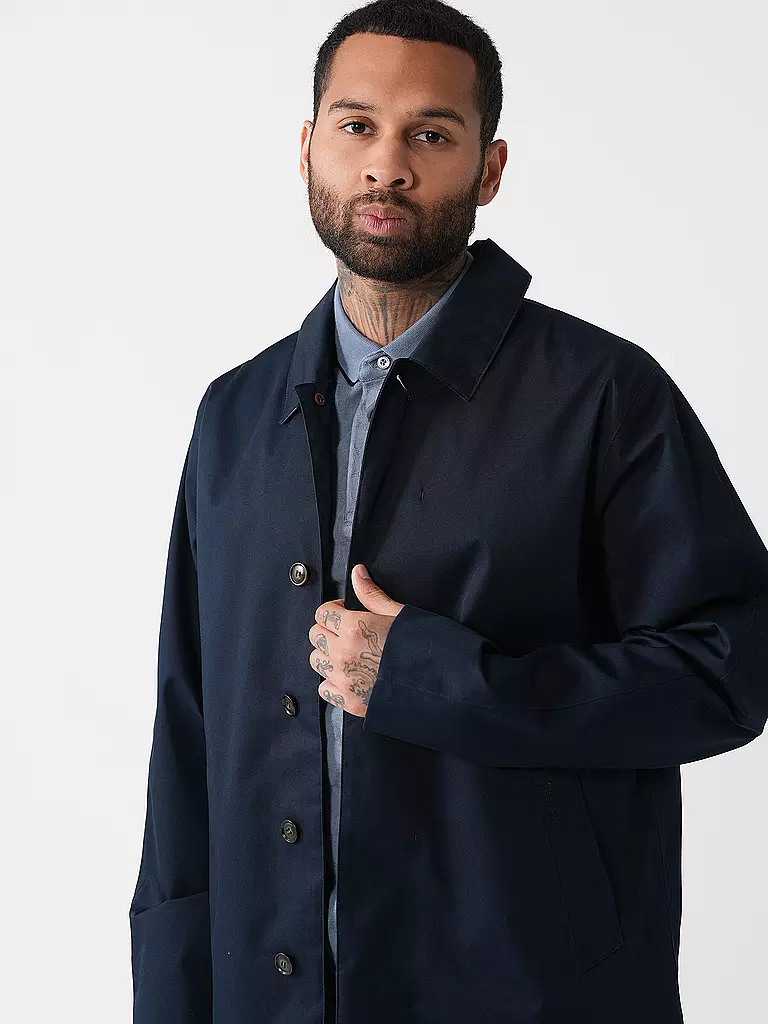 BARBOUR | Trenchcoat | Blu scuro