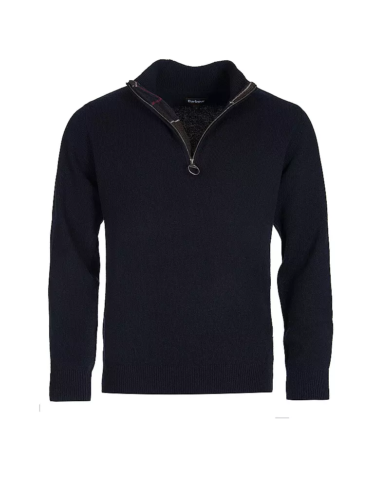 BARBOUR | Troyer Pullover HOLDIN  | Blu scuro