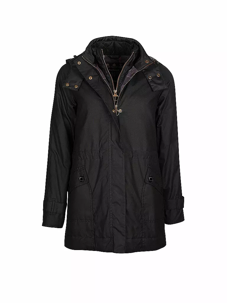BARBOUR | Wachsparka CANNICH | Nero