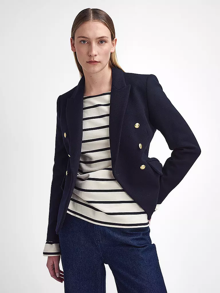 BARBOUR | Wollblazer DARLY MILITARY  | Blu scuro