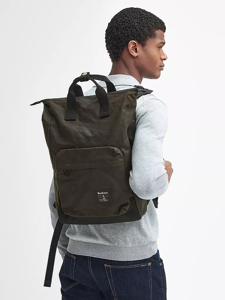 BARBOUR | Zaino WAX | Oliva