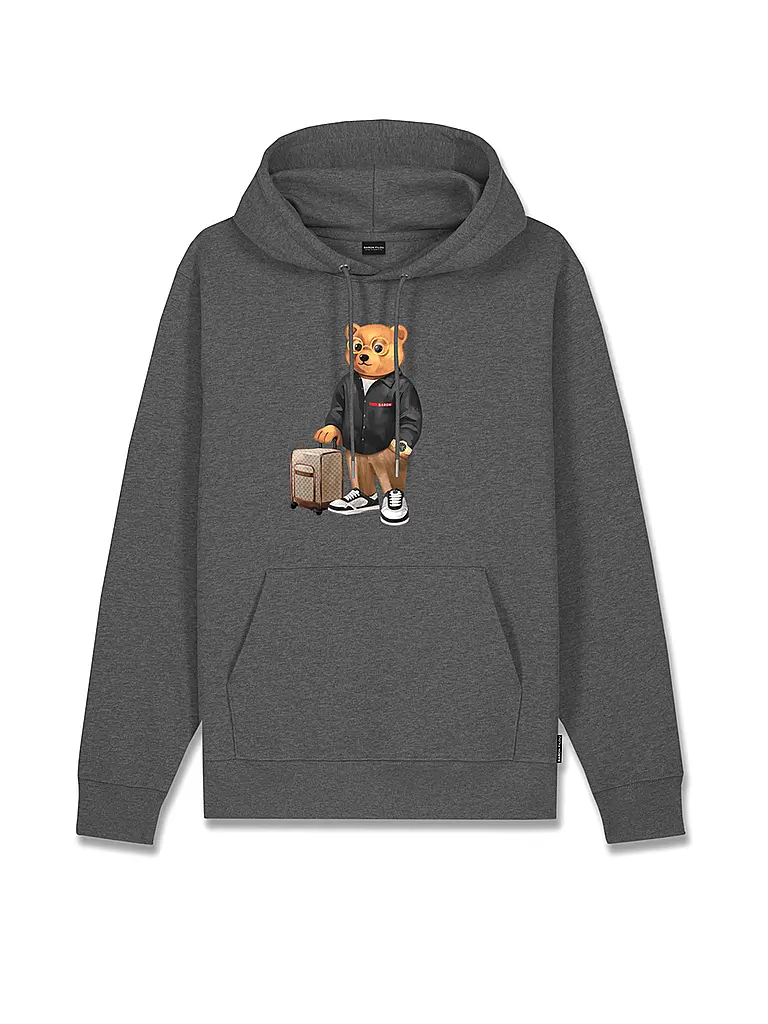 BARON FILOU | Kapuzensweater - Felpa con cappuccio THE JETSET TRAVELER | Grigio