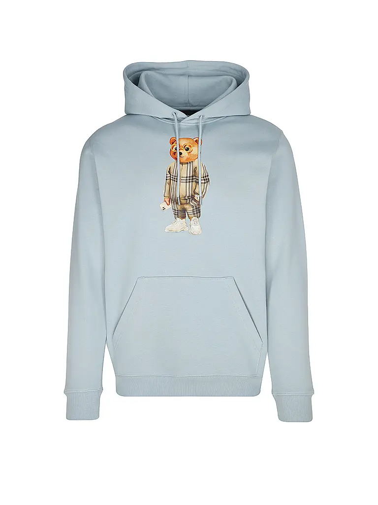 BARON FILOU | Kapuzensweater - Felpa con cappuccio THE TRACKSUIT ICON | Blu chiaro