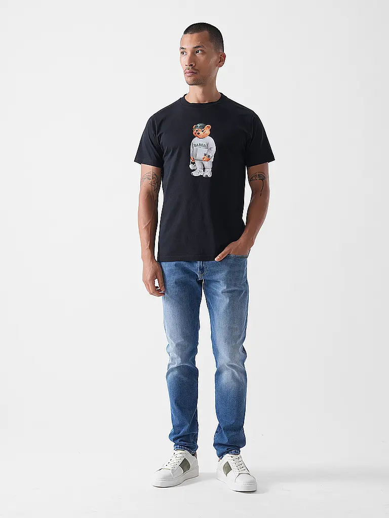 BARON FILOU | T-Shirt THE COLLEGE STUDENT | Nero