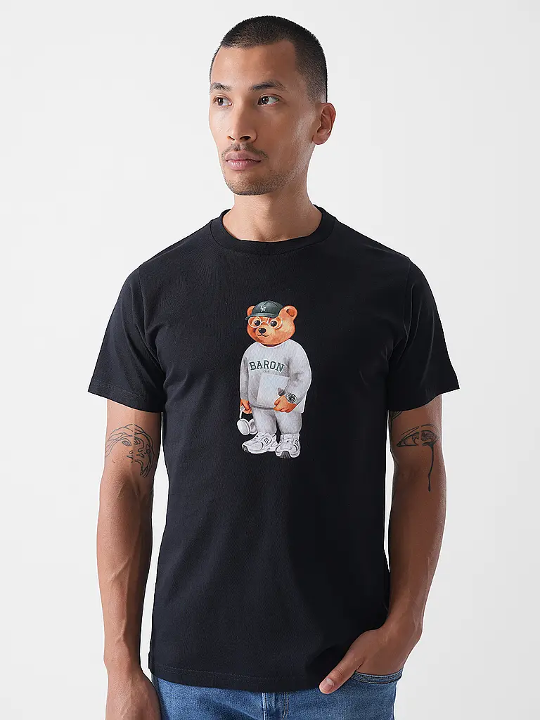 BARON FILOU | T-Shirt THE COLLEGE STUDENT | Nero