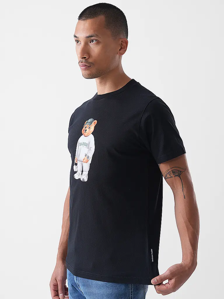 BARON FILOU | T-Shirt THE COLLEGE STUDENT | Nero