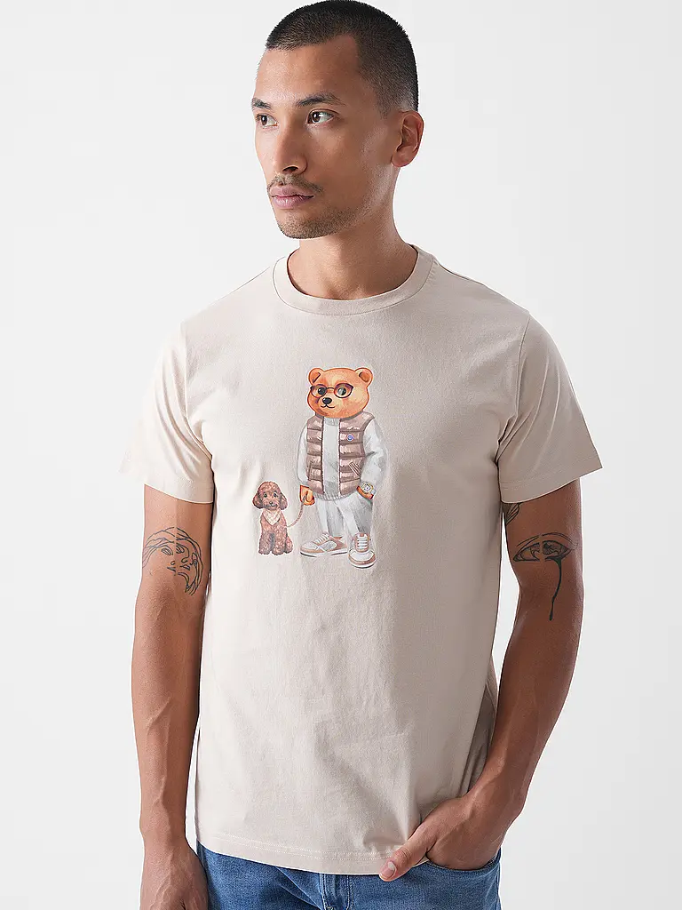 BARON FILOU | T-Shirt THE COZY COMPANION | Beige