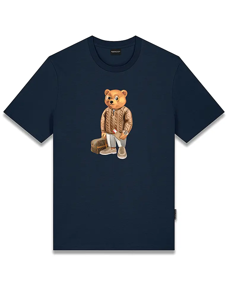 BARON FILOU | T-Shirt THE FIRST CLASS FLYER | Blu