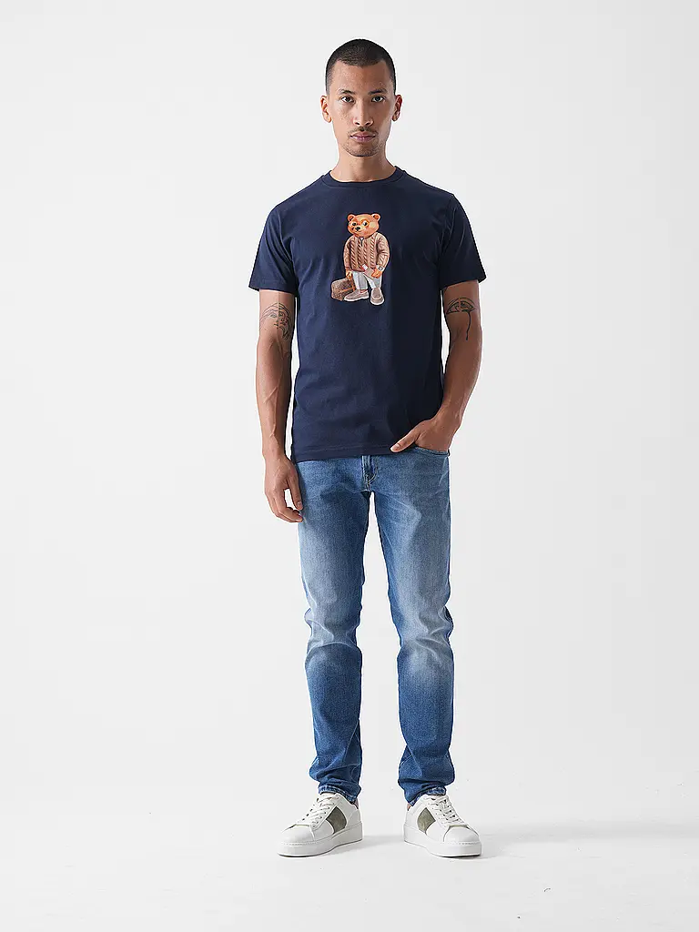 BARON FILOU | T-Shirt THE FIRST CLASS FLYER | Blu