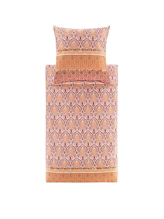 BASSETTI | Biancheria da letto in raso NAIROBI 70x90cm/140x200cm Corale