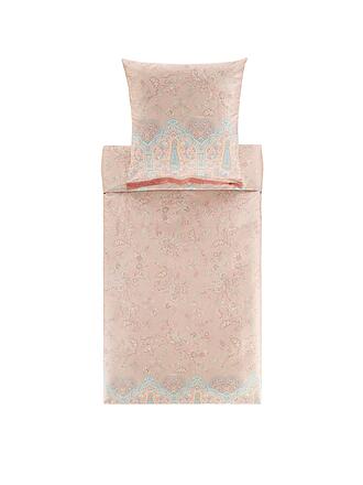 BASSETTI | Biancheria da letto in raso INDIAN ROSES 2x 70x90cm / 200x200cm Beige