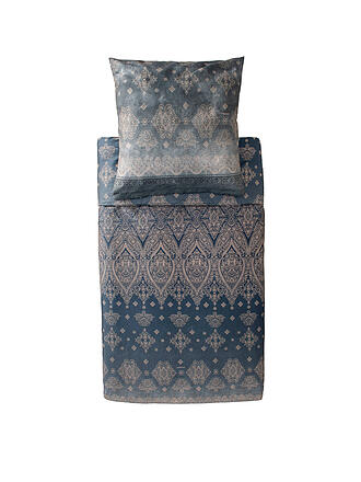BASSETTI | Biancheria da letto in raso 70x90cm / 140x200cm KERALA Grigio