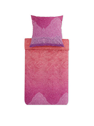 BASSETTI | Biancheria da letto in raso DOLCEACQUA 70x90cm/140x200cm Rosa