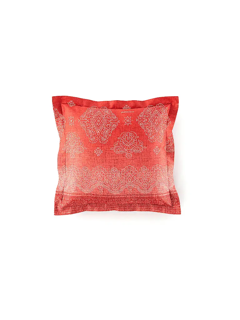 BASSETTI | Biancheria da letto in raso 2x70x90cm/ 200x200cm KERALA Bordeaux | 