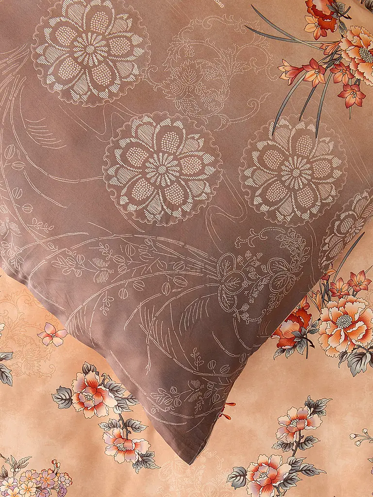 BASSETTI | Biancheria da letto in raso 70x90cm / 140x200cm ESPERIDI Beige | 