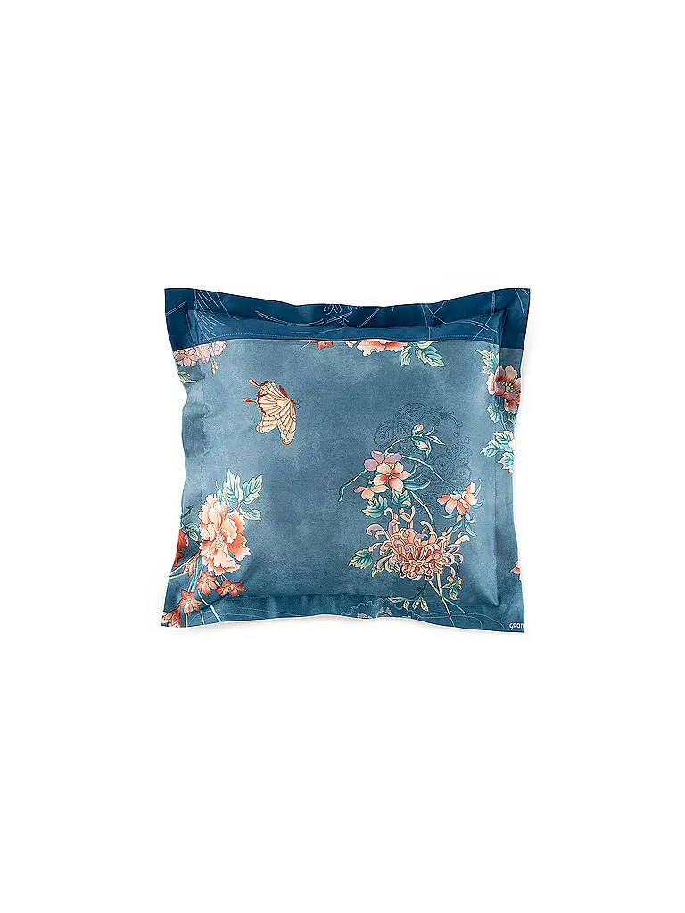 BASSETTI | Biancheria da letto in raso 70x90cm / 140x200cm ESPERIDI Petrolio | 