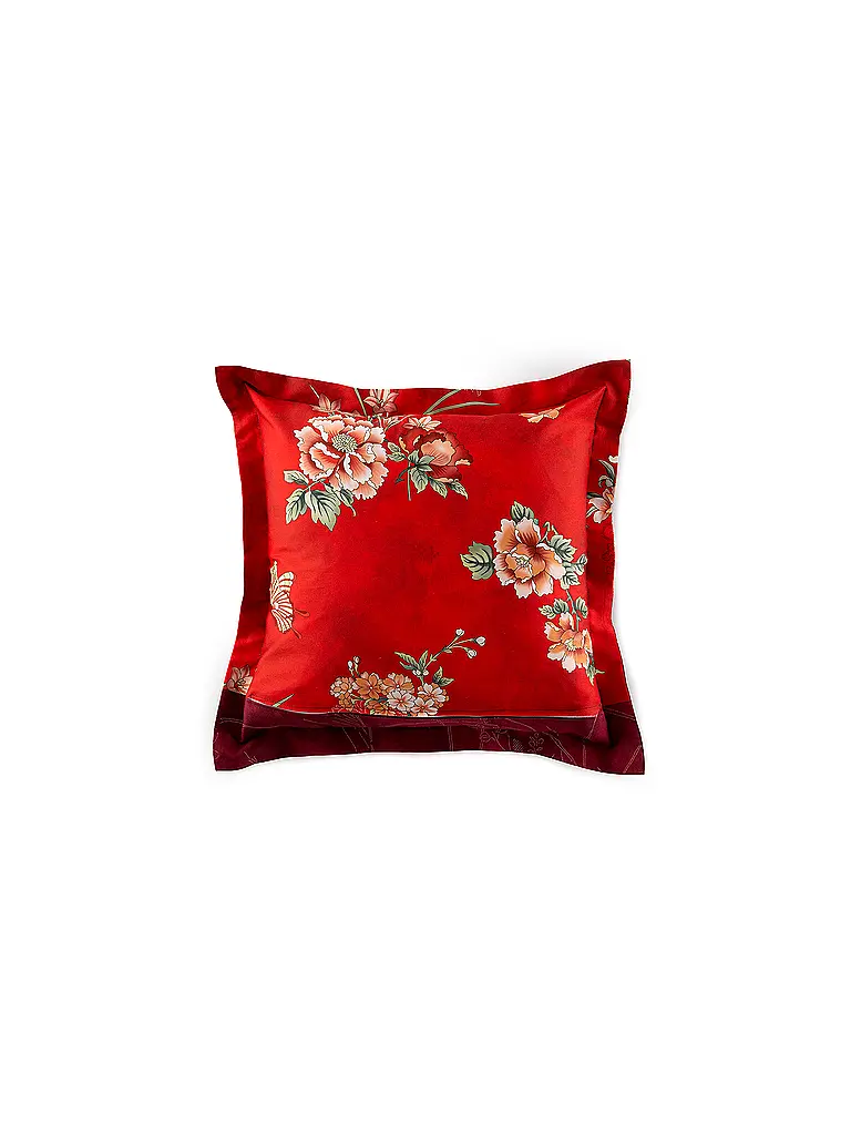 BASSETTI | Biancheria da letto in raso 70x90cm / 140x200cm ESPERIDI Rosso | 