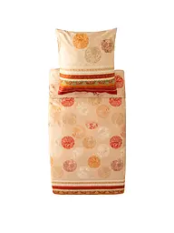 BASSETTI | Biancheria da letto in raso 70x90cm / 140x200cm FLORENCE Turchese | Rosso scuro