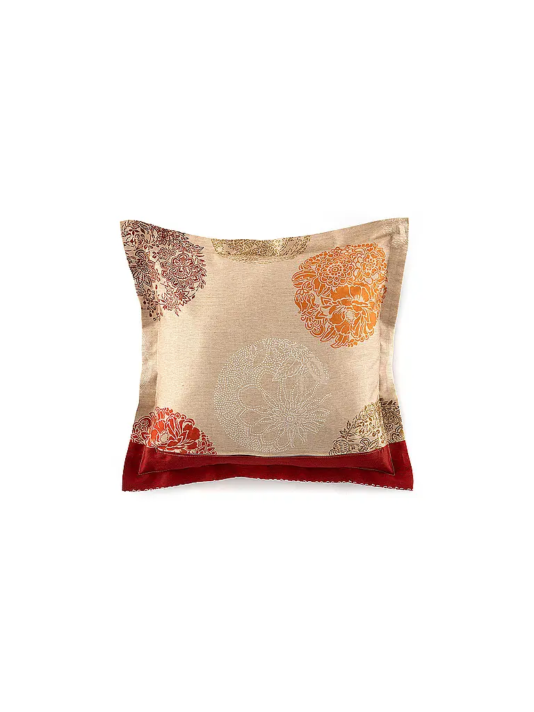 BASSETTI | Biancheria da letto in raso 70x90cm / 140x200cm FLORENCE Rosso | 