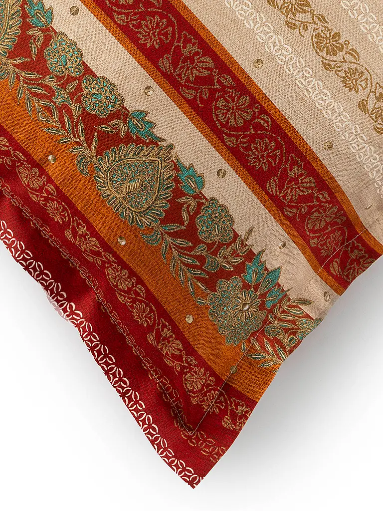 BASSETTI | Biancheria da letto in raso 70x90cm / 140x200cm FLORENCE Rosso | 