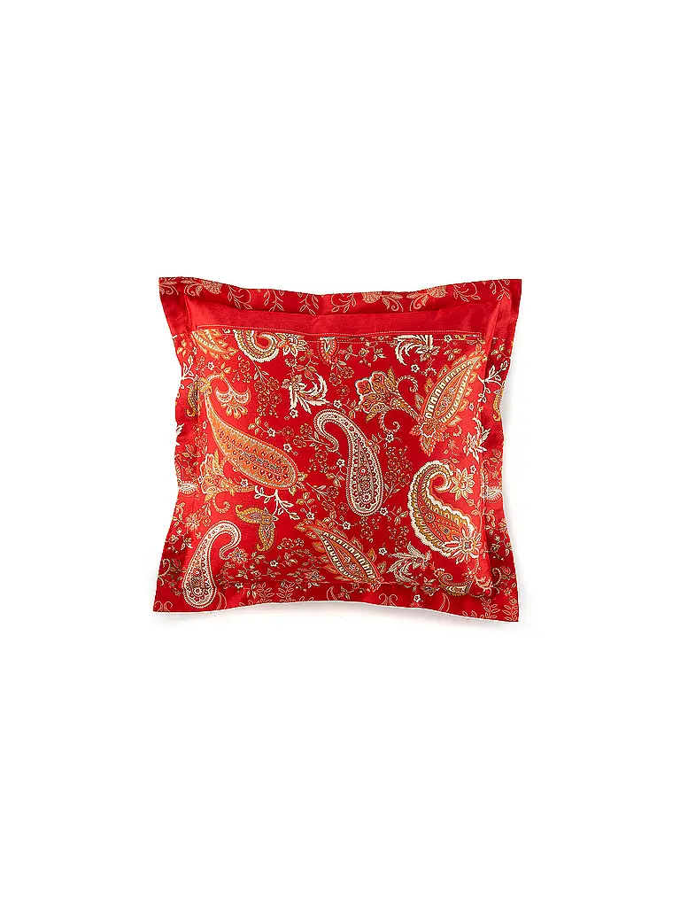 BASSETTI | Biancheria da letto in raso 70x90cm / 140x200cm MONNALISA Rosso | 