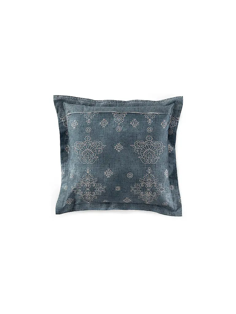 BASSETTI | Biancheria da letto in raso 70x90cm / 140x220cm KERALA Verde smeraldo | 