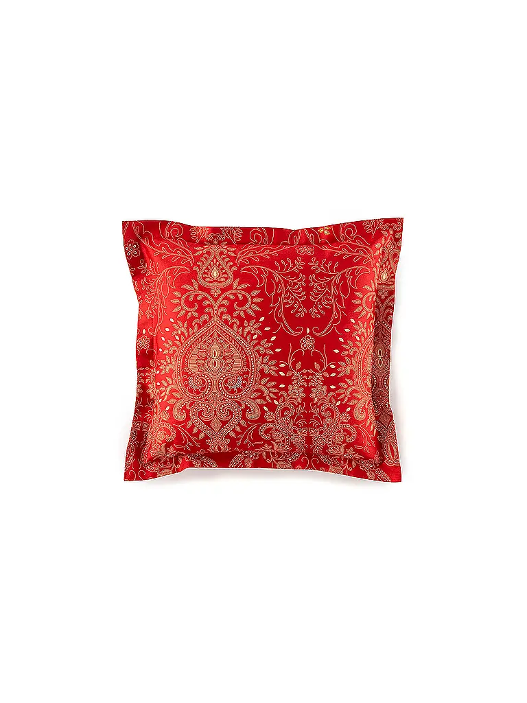 BASSETTI | Biancheria da letto in raso 70x90cm / 140x220cm MONNALISA Rosso | 