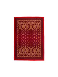 BASSETTI | Copriletto - Plaid 135x190cm GOLD DECOR Rosso | Rosso scuro