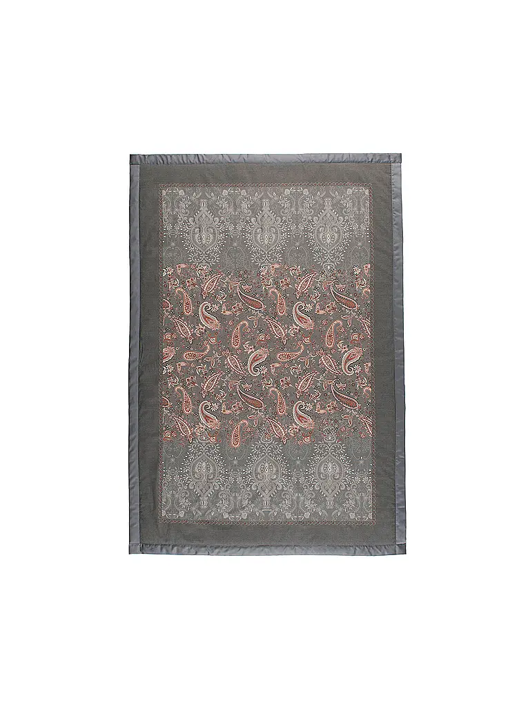 BASSETTI | Copriletto - Plaid 135x190cm MONNALISA Grigio | Grigio