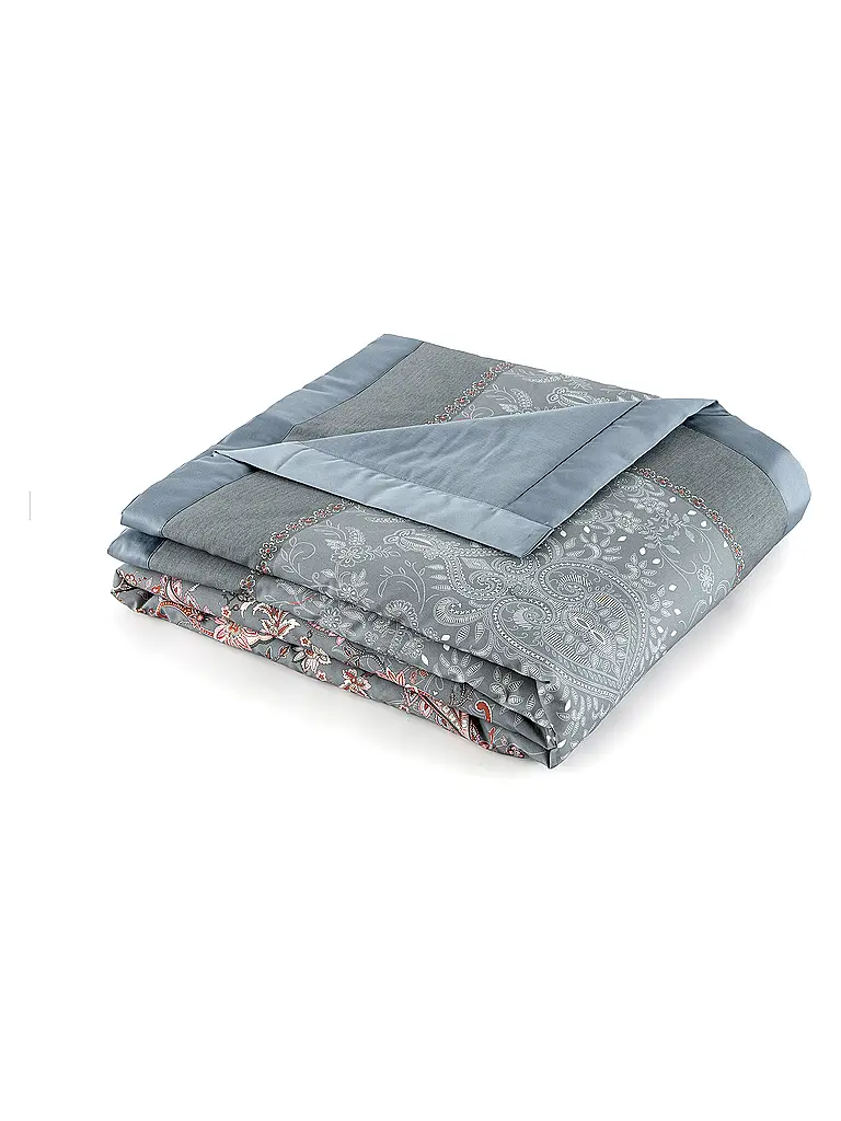 BASSETTI | Copriletto - Plaid 135x190cm MONNALISA Grigio | 