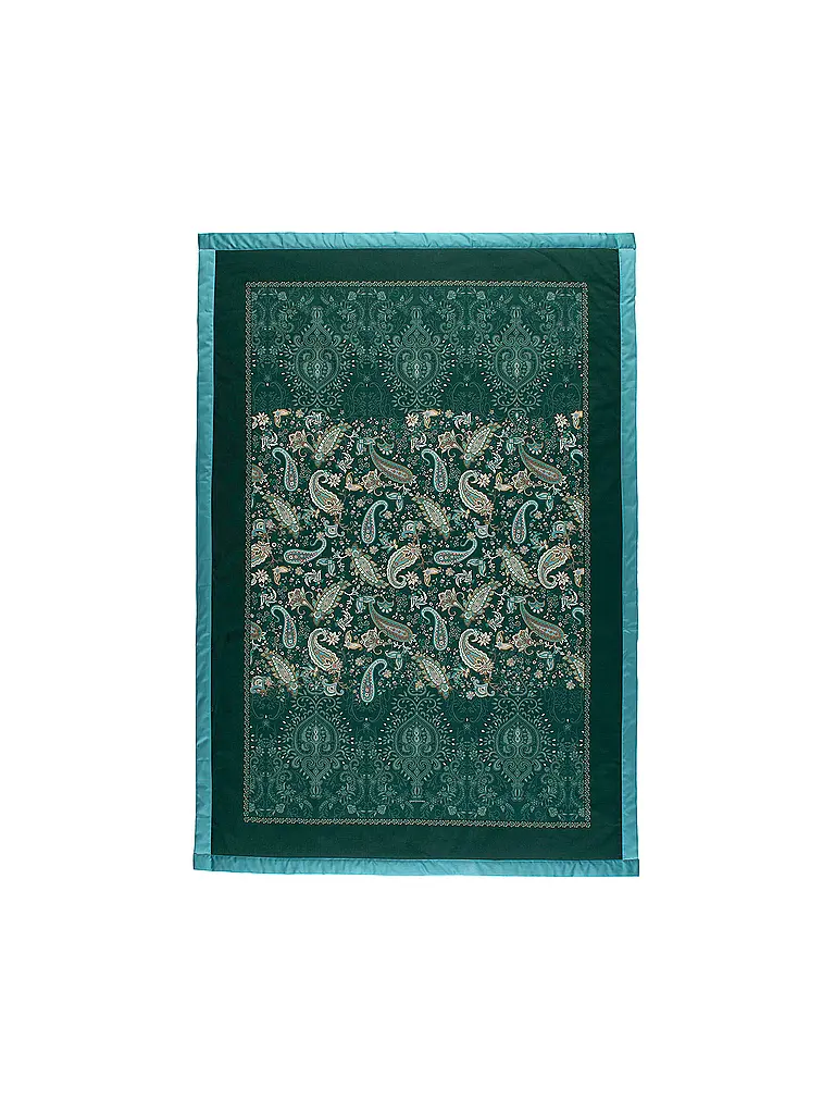 BASSETTI | Telo arredo - Plaid 135x190cm MONNALISA Verde | Verde scuro