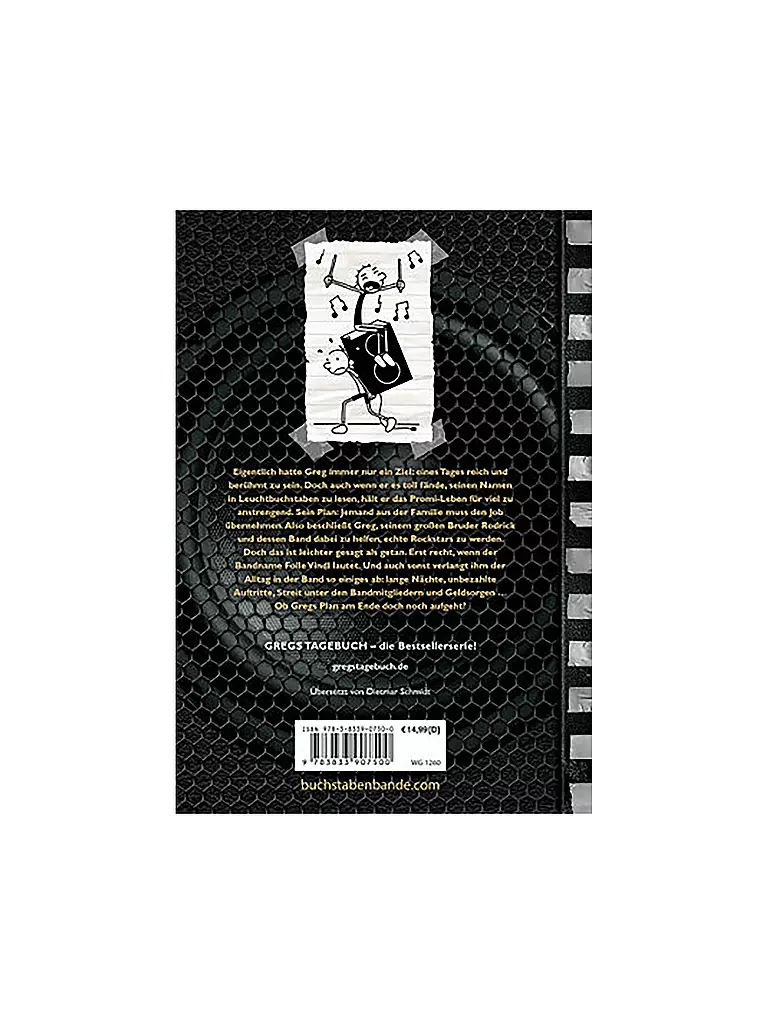 BAUMHAUS VERLAG | Diario di Greg 17 - A tutto volume! | Senza colore