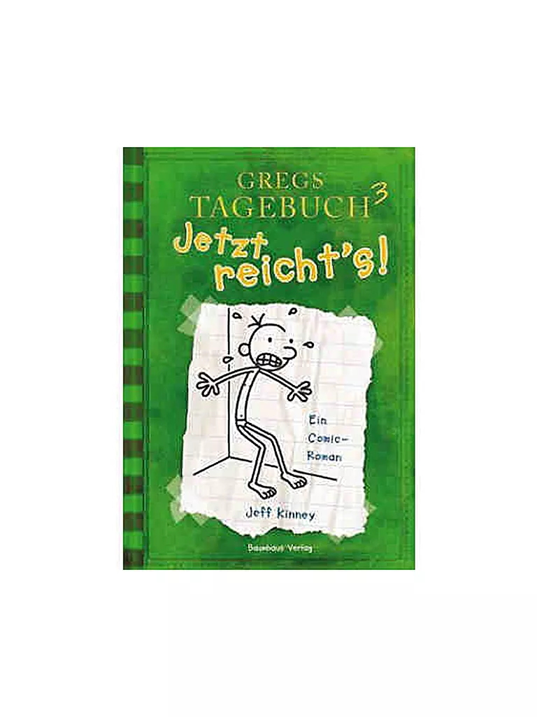 BAUMHAUS VERLAG | Diario di una schiappa 3 - Adesso basta! (Copertina rigida) | Senza colore