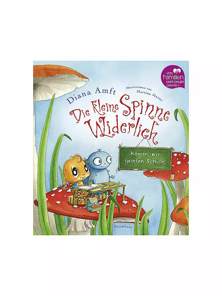 BAUMHAUS VERLAG | Libro - La piccola ragnetta schifosa - Dai, giochiamo a scuola! | Senza colore