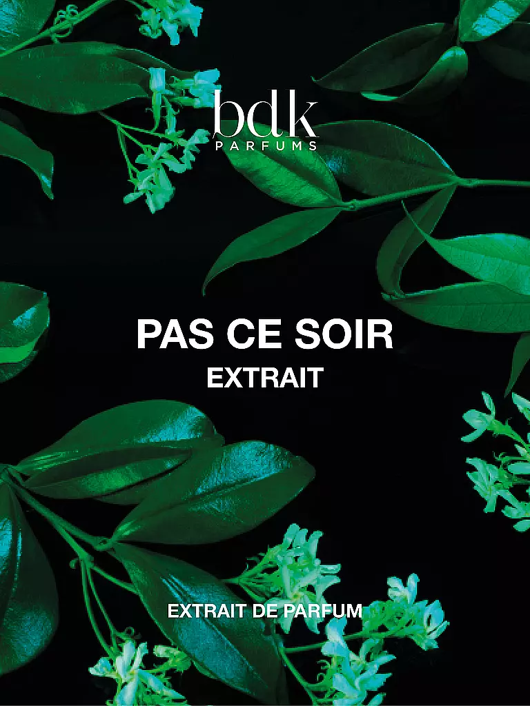 BDK | Pas Ce Soir Extrait 100ml | Senza colore